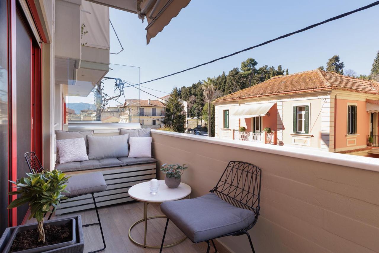 A Luxury Retreat In Corfu Town By Konnect Leilighet Eksteriør bilde